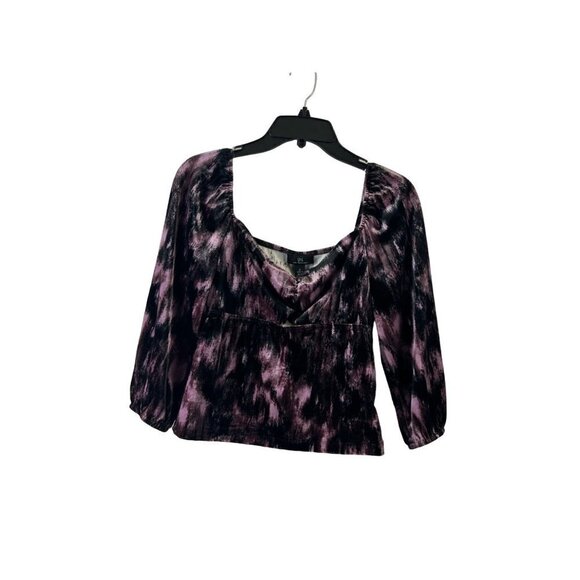 IN Tops - IN San Francisco Women's Cold Shoulder Crop Top